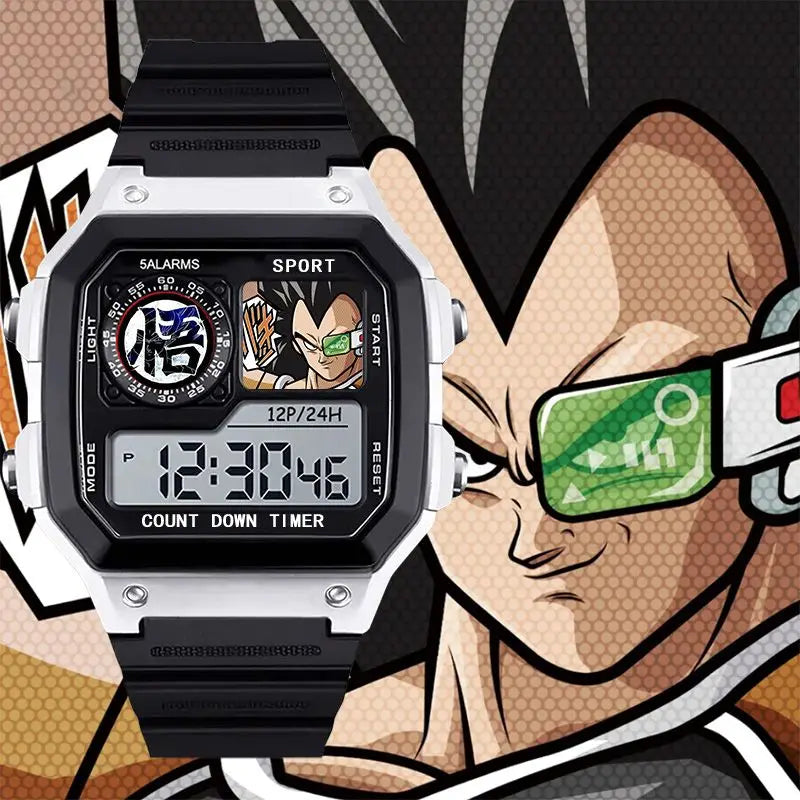 Goku Super Saiyan Kids Watch – Dragon Ball Waterproof Electronic Gift