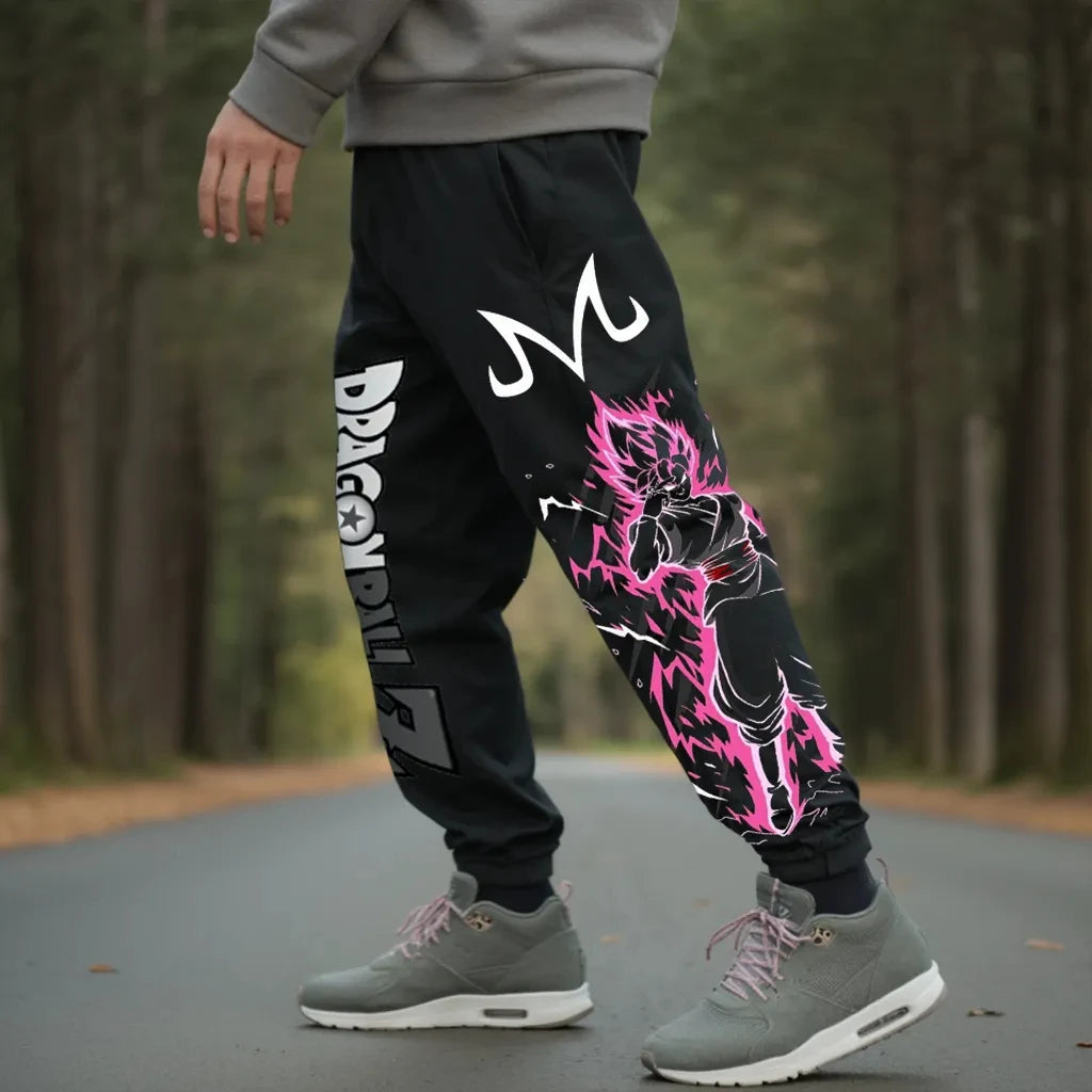 Dragon Ball Beerus Anime Men's Jogger Pants Streetwear Printed Sweatpants Casual Hip Hop Fitness Trousers Spring Autumn