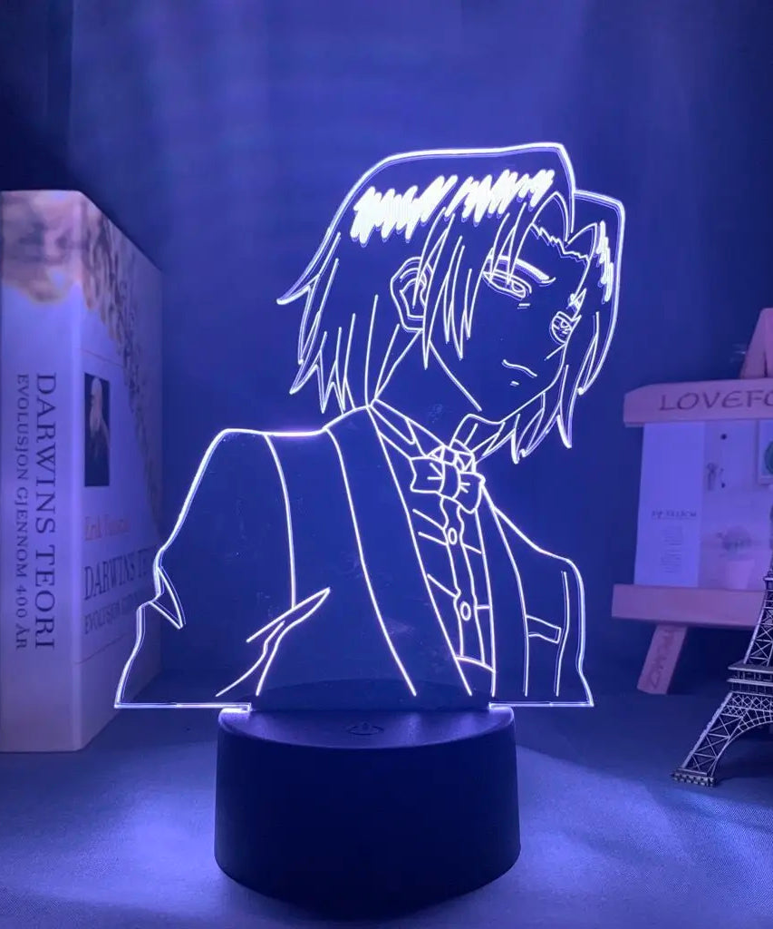 HUNTER Night Light Anime Peripherals Personality Creativity Killua Sissoe Table Lamp Desktop Decoration Bedroom holiday gift