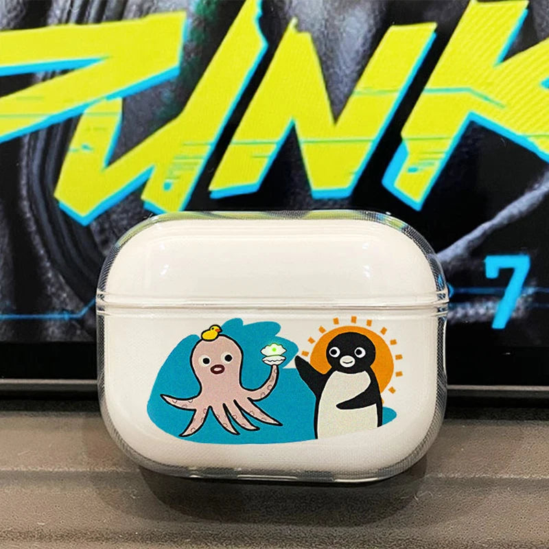 Cute Magic penguin cute cartoon Case for AirPods 2 3 Generation Cover for Apple AirPods Pro 2nd Gen Air Pods case