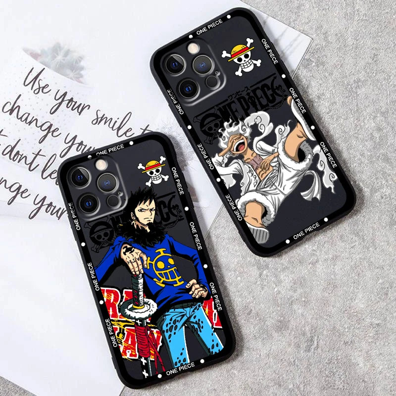 One Piece Luffy TPU Case for iPhone 15/14/13/12/11/XS/XR/X/8/7/SE