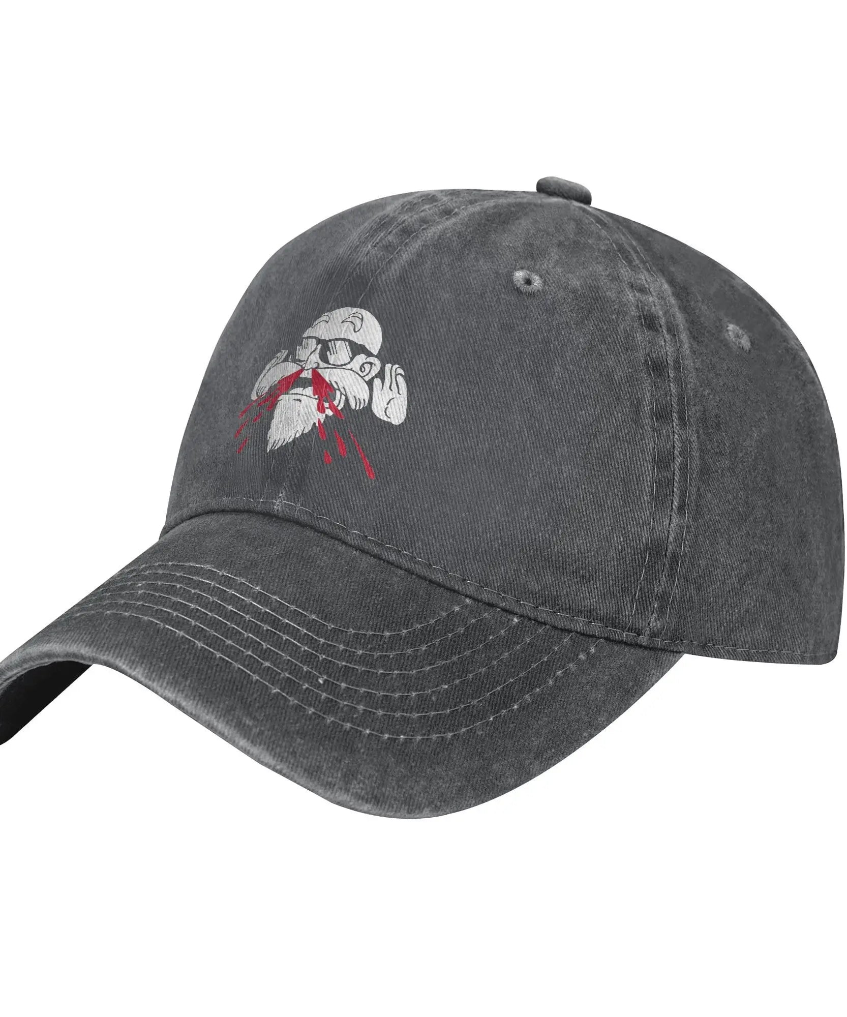 Master Roshi Distressed Denim Cap – Dragon Ball Z Unisex Adjustable Hat