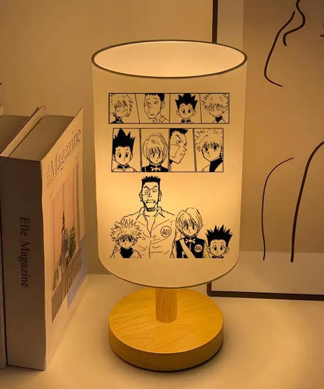 HUNTER Decorative Night Light Jessie Sot Anime Student Bedroom Soft Light Eye Protection Reading Light holiday gift