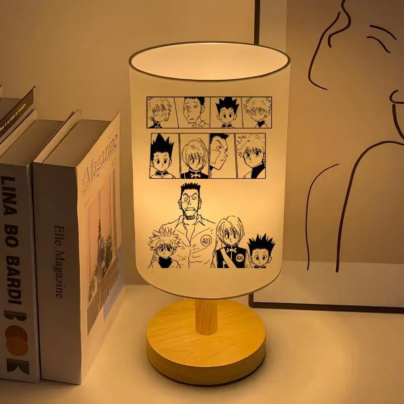 HUNTER Decorative Night Light Jessie Sot Anime Student Bedroom Soft Light Eye Protection Reading Light holiday gift