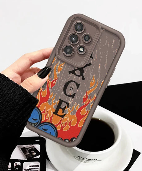 One Piece Nami D. Luffy Cute For Samsung A73 A71 A54 A53 A52 A51 A33 A32 A21S A14 A13 A12 A03 A04 A05 5G Eye Ladder Funda