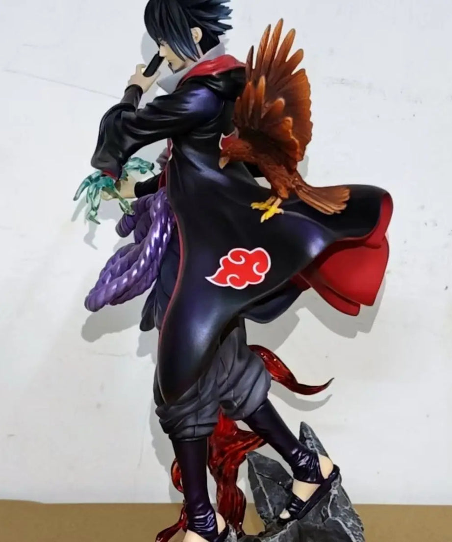 24cm Naruto Uchiha Sasuke Anime Figure Uzumaki Naruto Action Figurine Model Pvc Statue Desk Ornament Collection Toy Xmas Gift