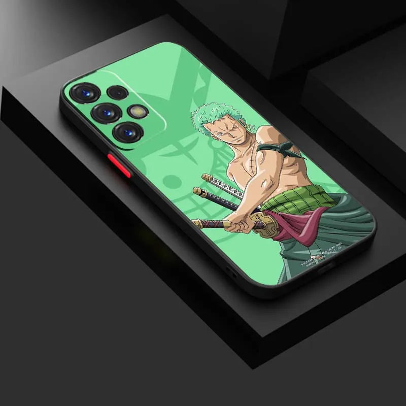 One Piece Frosted Translucent Case – Samsung A Series (A14–A73)