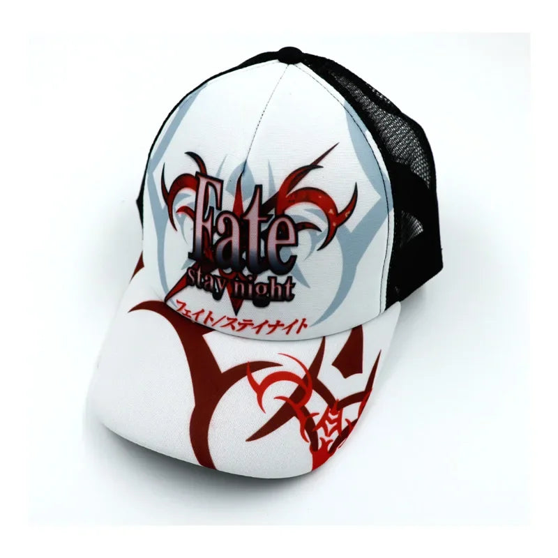 Bleach Tokyo Ghoul Fate Detective Conan Anime Baseball Cap Adjustable Summer Casual Mesh Hat