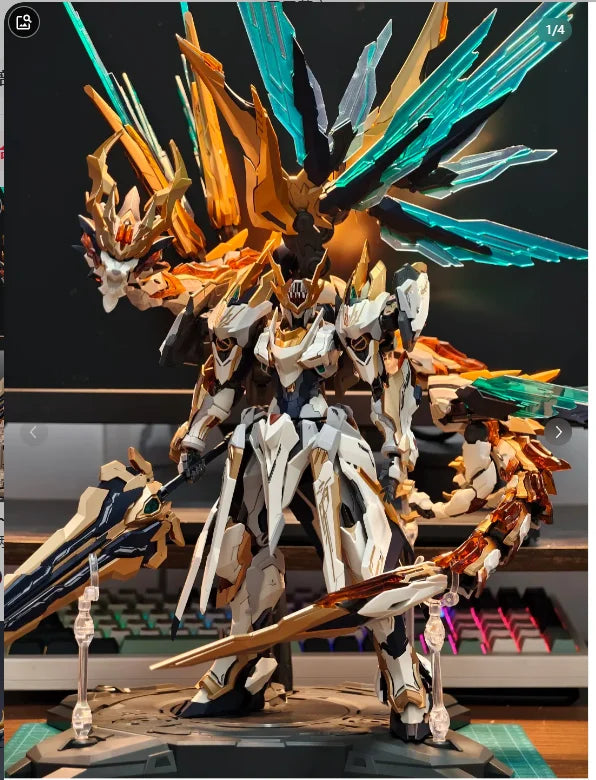 Yuan Ling Huang Di Ying Loong  Assembly Model Kit Emperor Huang EMP-01 Action Figure Mecha Collection Statue Ornament Toys Gift