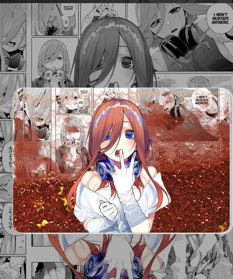 The Quintessential Quintuplets Nakano Miku Quicksand Mahjong Acrylic Brick Hanging Stand Holiday Gifts