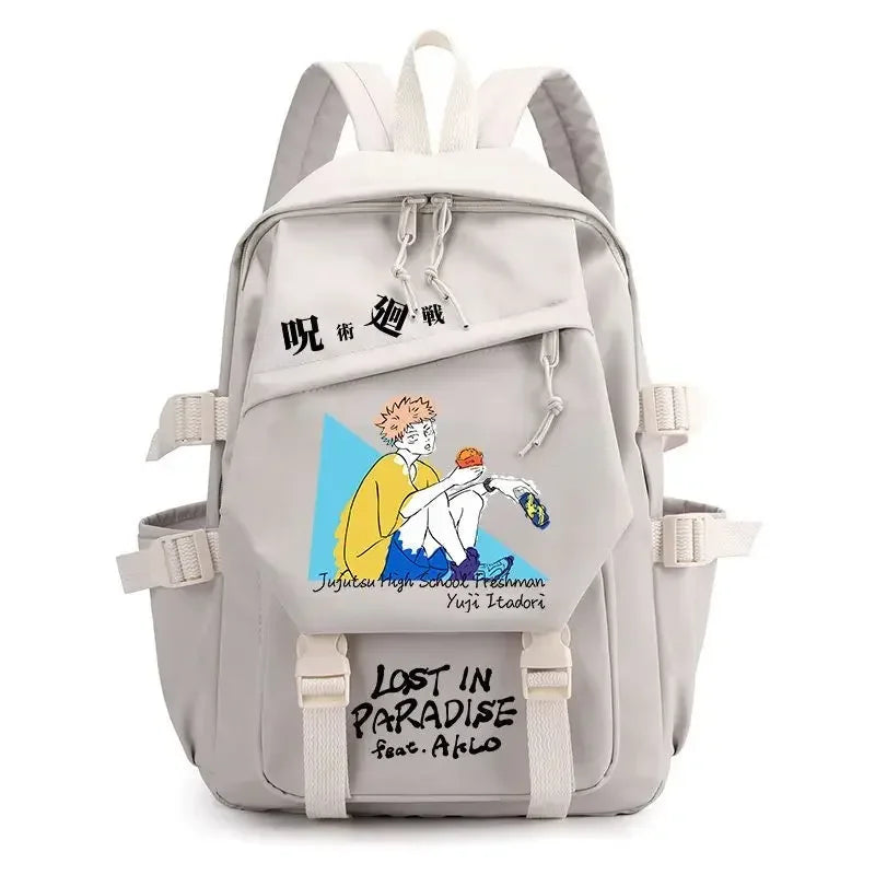 Jujutsu Battle School Bag, Knotweed Yuhito, Fushiguro, Anime, Japanese Personality, Student, Backpack, Holiday Gift