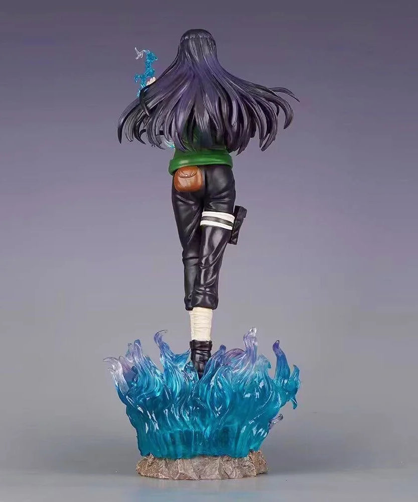 34cm/13.39in Anime NARUTO Figure Hyuga Hinata Action Figures Pvc Statue Desktop Ornamen Collection Model Toys Gifts