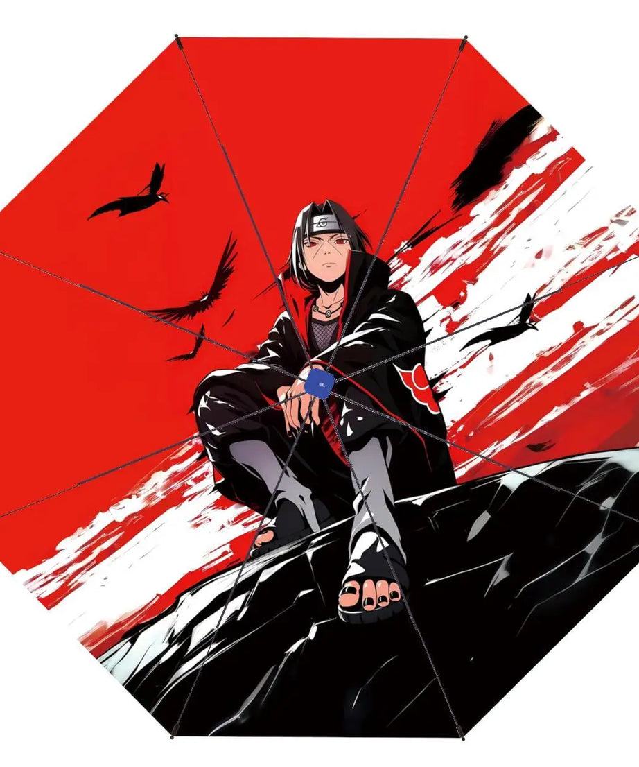 Naruto Umbrella Anime Personality Creative Fashion Sunscreen Student Fully Automatic Folding Umbrella Birthday Gift