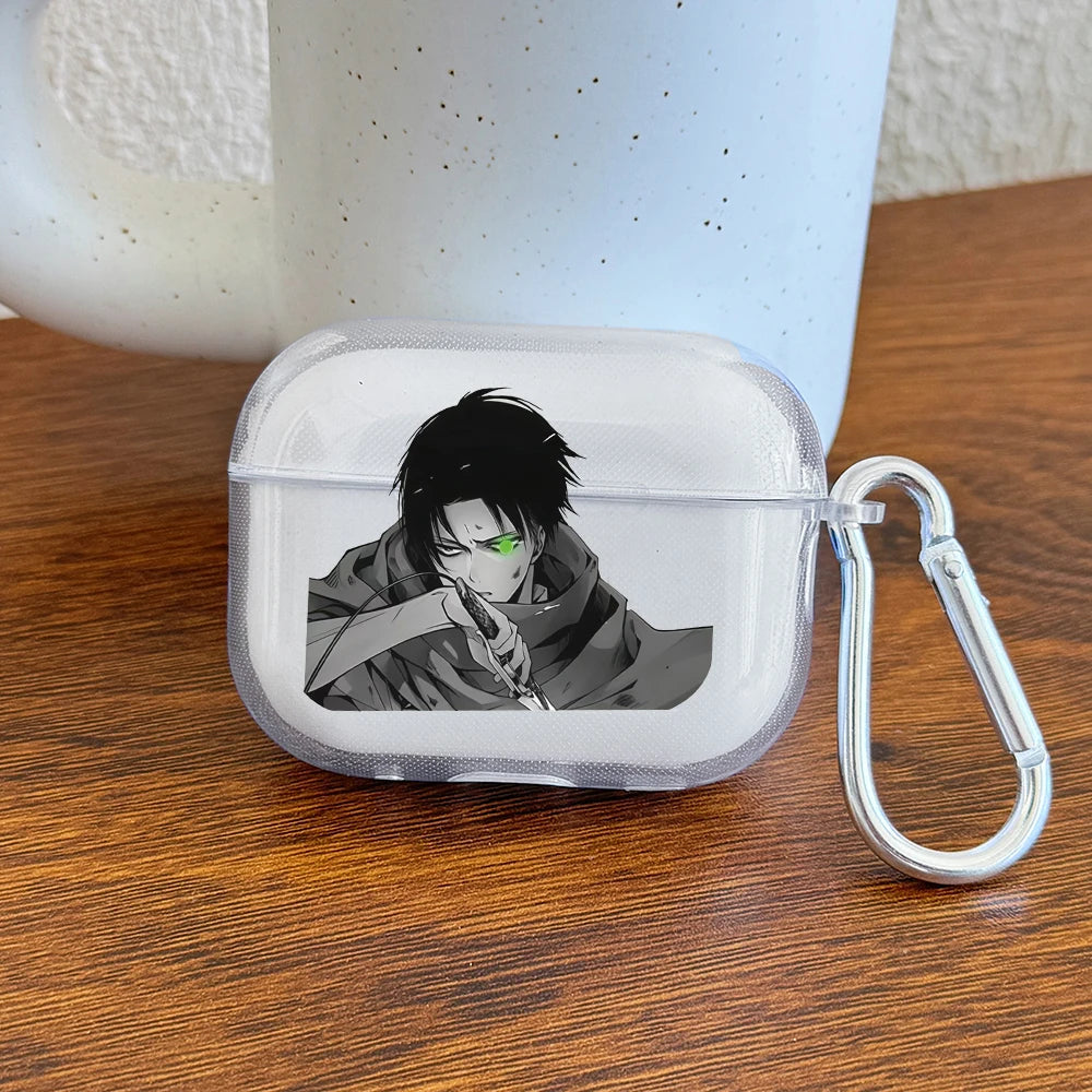 Attack on Titan Anime AirPods Case – Shockproof Protective Cover for AirPods Pro, Pro 2 & AirPods 1/2/3/4 5