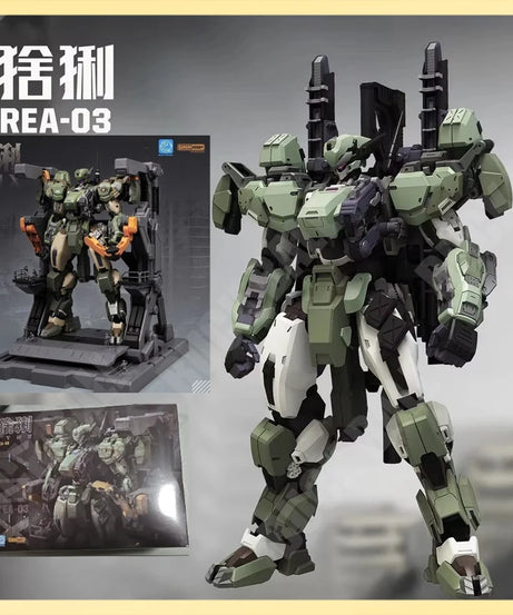 NEW MingjiangZhuan BLUE WHALE REA-03 L.Y.N.X Eurasian Lynx Assembly Model Kit SUNDAY HOBBY Blue Whale Series Toy Gift