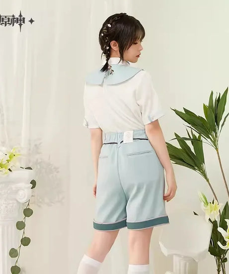 Game Anime GENSHIN IMPACT Venti Theme Show Casual Shorts Barbatos Pants