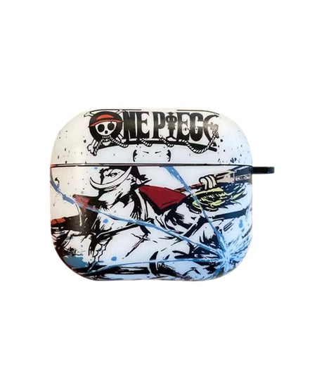 Anime One Piece Bluetooth Earphone Case For Apple AirPods 1 2 3 Pro 4 Headphone Headset Wireless Protection Cover Funda