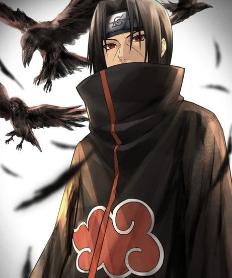 Uchiha Itachi New Diamond Painting Mosaic Naruto Cartoon Art Cross Stitch Embroidery Rhinestones Home Decor Children's Gift