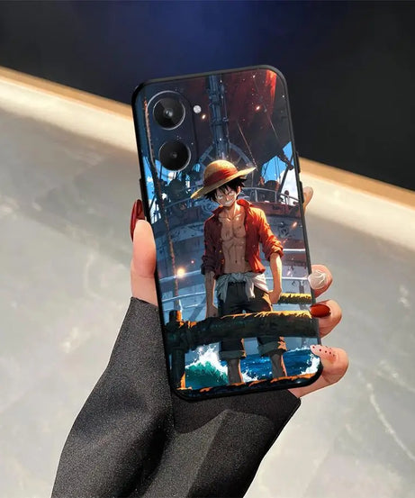 Phone Cover Case for Realme C15 C12 P3 Ultra C21 GT Master Neo2 C25 C33 C35 C53 C55 11 Pro Nazro 50 50i 12 14 Ones Pieces Luffy