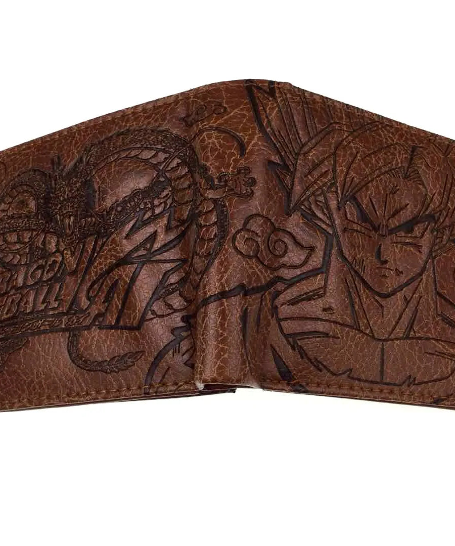 Dragon Ball Son Goku Turtle Wuzi Creative Embossed Short Wallet Coin Purse Student Fashion Personality Zero Wallets Card Wallet