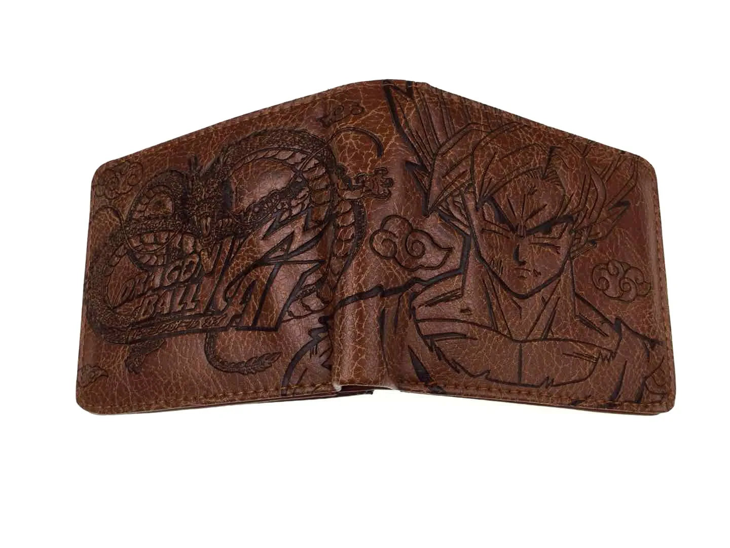 Dragon Ball Son Goku Turtle Wuzi Creative Embossed Short Wallet Coin Purse Student Fashion Personality Zero Wallets Card Wallet