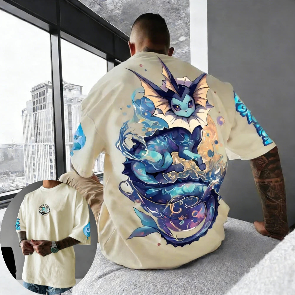 Pokémon Lucario Graphic T-Shirt – Premium Summer Anime Tee for Men, Women & Kids 7