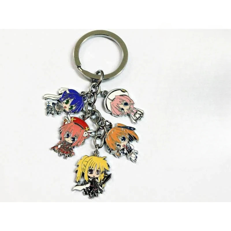 My Hero Academia Anime Metal Keychain With Midoriya Izuku Cosplay Accessories Colorful Pendant for Gift