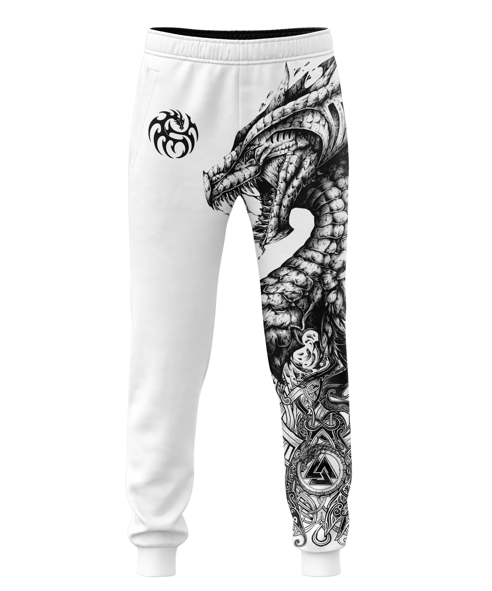 Dungeon Dragon Tattoo 3D Printing Mens Sweatpant Fashion Trousers Autumn Unisex Casual Joggers Pants CK-07
