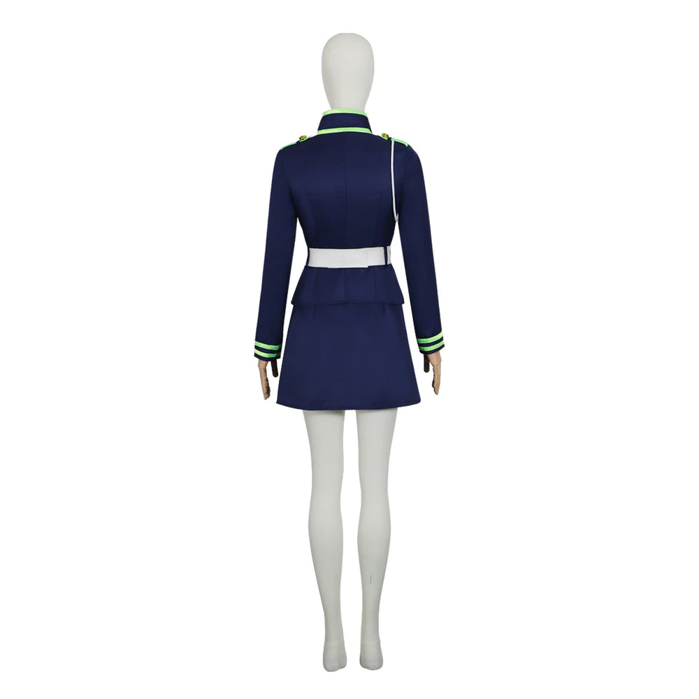 Seraph of the End Shinoa Hiiragi Cosplay Costume 4