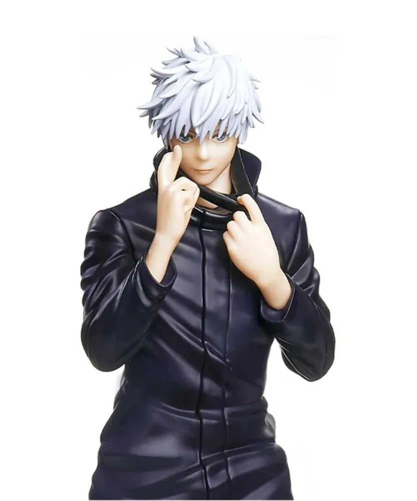 18cm/7.09in Jujutsu Kaisen Anime Figure Gojo Satoru Action Figure PVC Statue Collection Model Toys Gifts