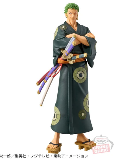 DXF THE GRANDLINE SERIES One Piece Wano Country Monkey D. Luffy Roronoa Zoro Sanji Bathrobe Ver. Anime Action Figures