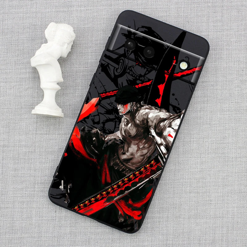 One Piece Shockproof Silicone Case – Google Pixel 4 to 9 Series