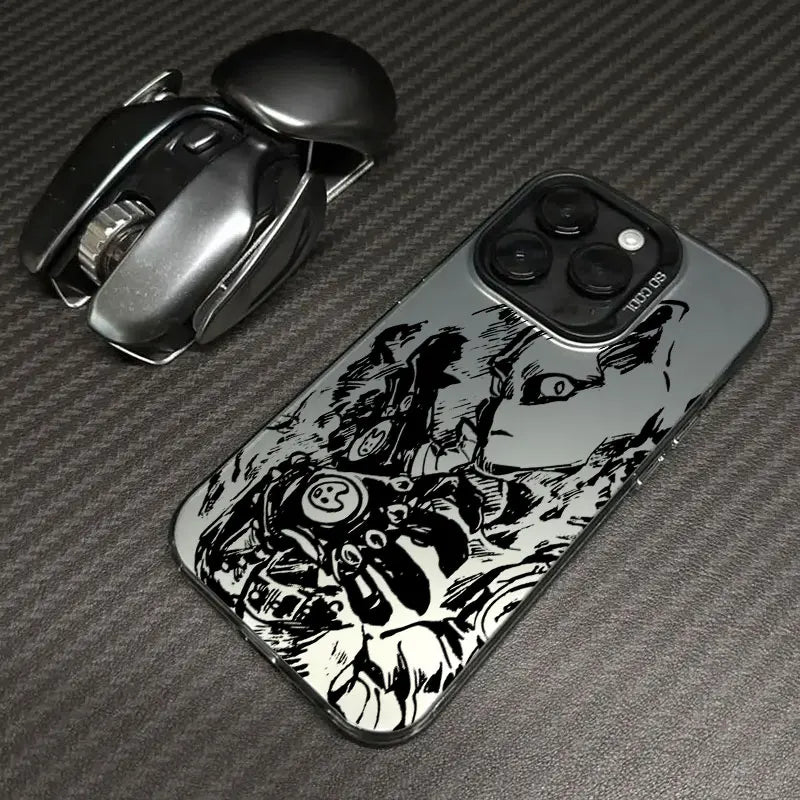 JoJos Bizarre Adventure Art Coque For Apple iPhone 16e 16 14 15 13 11 Pro Max Case 15 Plus 12 13 Mini 16e Shockproof Phone Cover