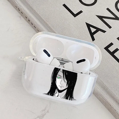 Anime Attack on Titan Transparent Case for Airpods Pro 3 2 1 Shingeki No Kyojin Levi Eren Yeager Airpod Cases TPU Earphone Cover