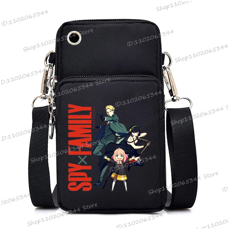 Spy x Family Anya Forger Mini Phone Crossbody Bag Casual Anime Shoulder Pouch 8