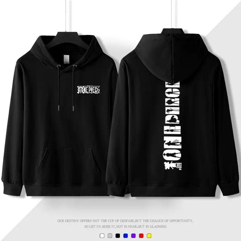 One Piece  Anime Women Up Hoodie Jacket Spring Autumn New Fashion Mens Sweatshirt Couple Promozed Clothes Coats Gift