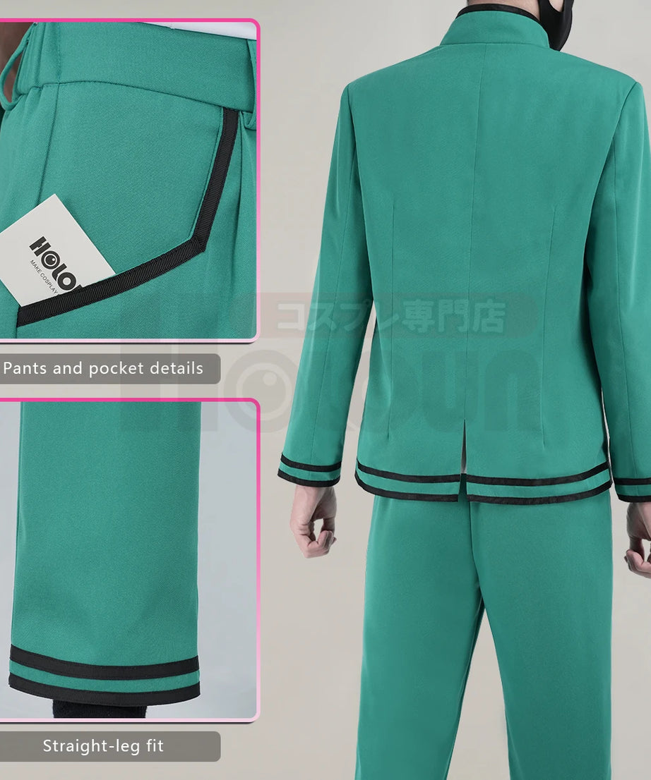 The Disastrous Life of Saiki K. Anime Saiki Kusuo Cosplay Costume Jacket Pants Shirt Saiki Kusuo No Sai-nan Convention