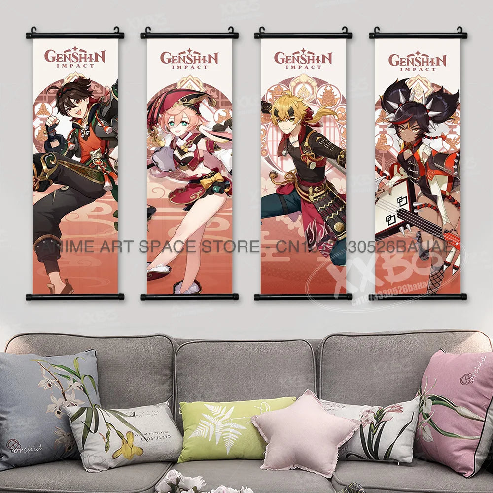 Genshin Impact Decorative Posters