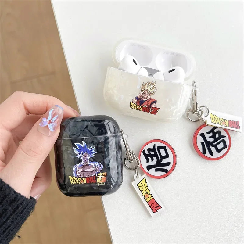 Dragon Ball Sayajins Goku Suitable for Airpods Pro2 Protective Cover 2nd and 3rd Generation Wireless Headphone Shell