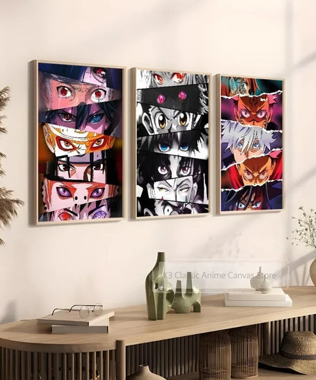 Anime Eyes Poster Prints Perfect Design Nordic Modern Home Decor Gift