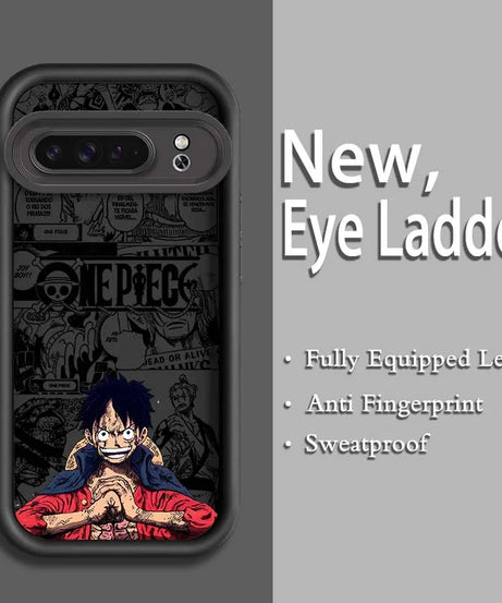 One Piece Eye Ladder Case – Shockproof Soft TPU Cover for Google Pixel 9–7A Pro/XL 5G