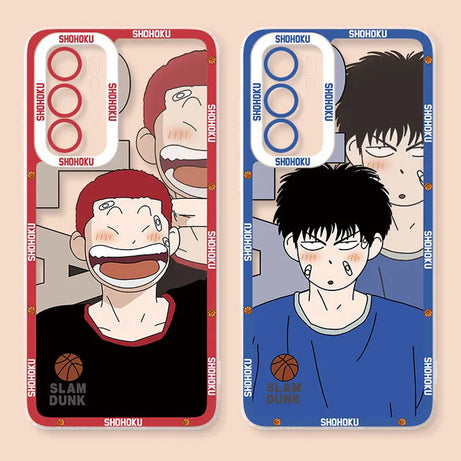 Slam Dunk Anime Case for Samsung Galaxy S23 S22 Ultra S21 S20 FE S10 Plus Note 20 10 9 A32 A52S A52 A72 Soft Silicone Back Cover
