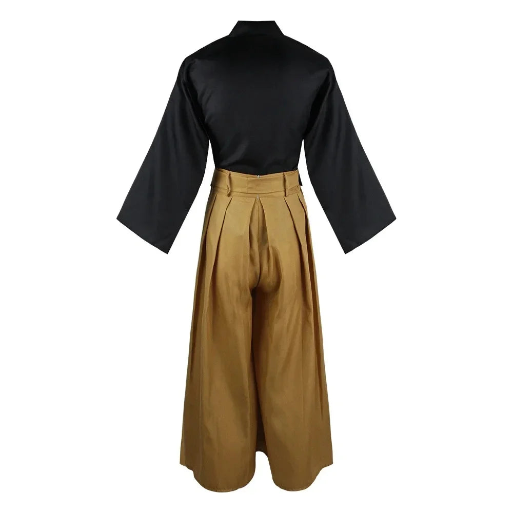 Anime Demon Slayer Hotaru Haganezuka Cosplay Costume – Kimono & Mask Set 5