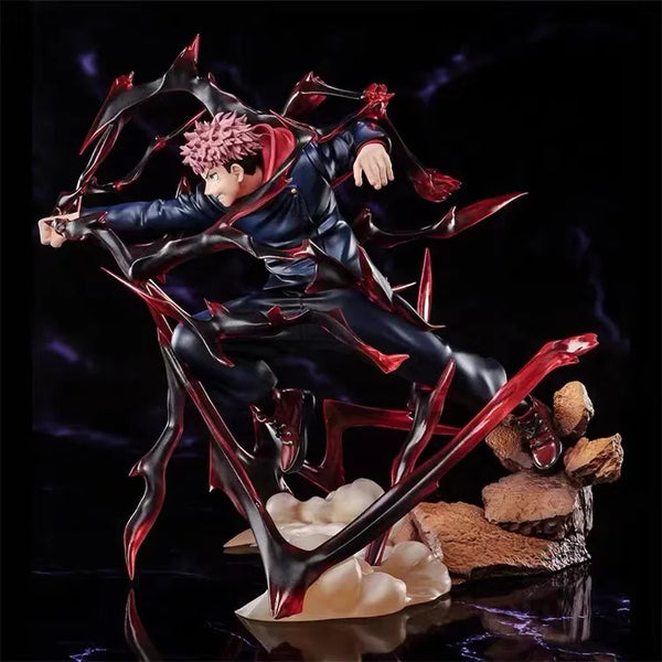 Jujutsu Kaisen Yuji Itadori (Black Flash) PVC Figure — 19cm