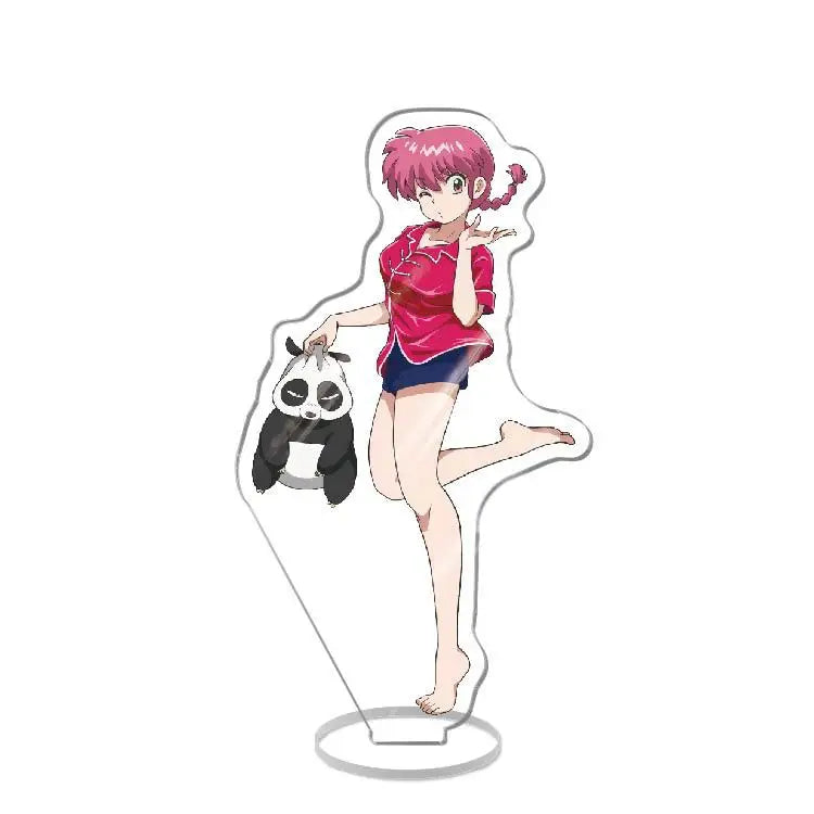 Anime Ranma 1/2 Nibun No Ichi Acrylic Stand Model Plate Decoration Desk Figure Display Friends Girls Gift Cartoon New Product