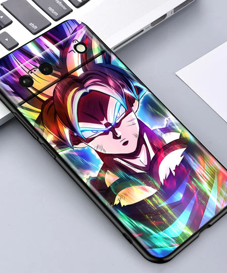 Dragon Ball Z Shockproof Silicone Case – Google Pixel 4 to 9 Series