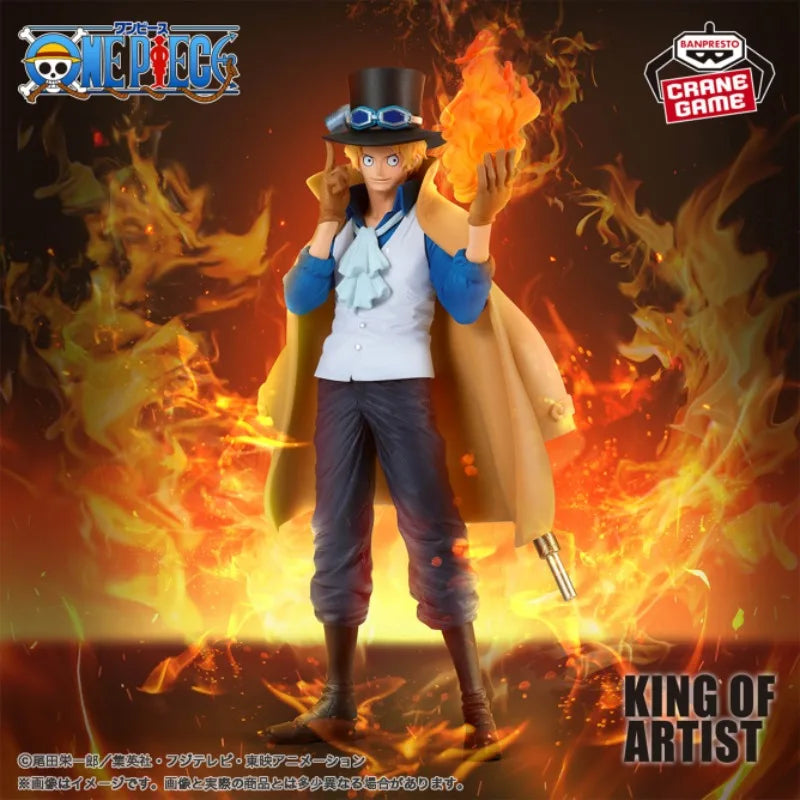 ONE PIECE KING OF ARTIST SABO PVC 23cm Anime Character Models Collect Toys Gifts
