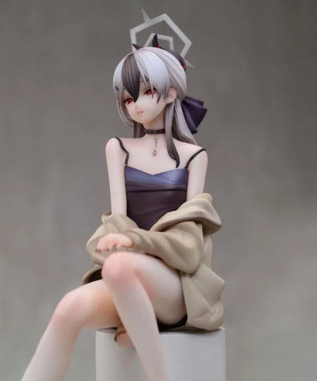 18cm Anime Kayoko Figurine Beautiful Girl Blue Archive Figure Gk Onikata Dress Ver Statue PVC Adult Collectible Decor Model Toys