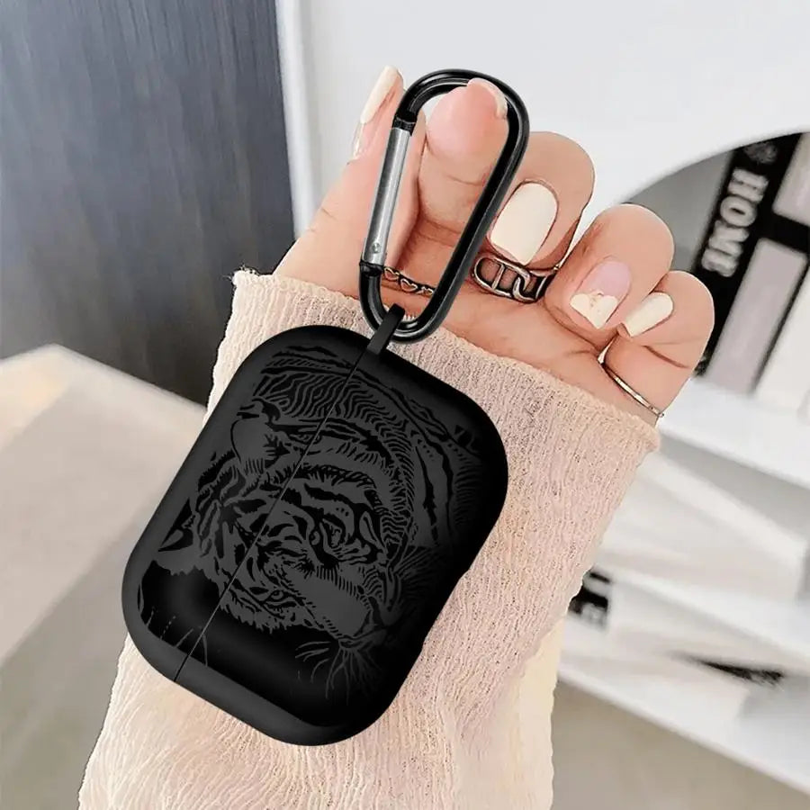 Hollow Tiger Dragon Case For Airpods Pro2 1 Pro 2 Pro3 4 3 Earphone Cases Cover
