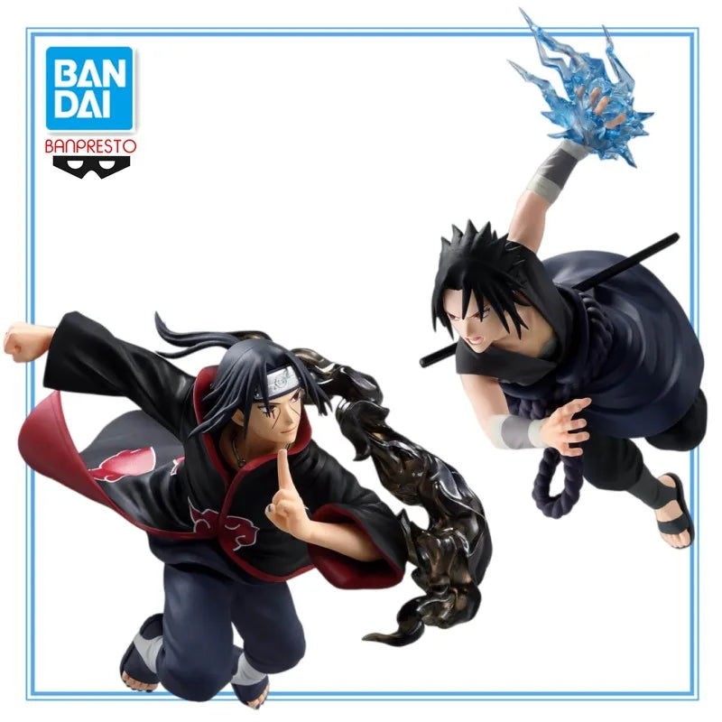 Naruto Uchiha Sasuke Uchiha Itachi PVC Anime Character Model Collection Toys Gifts